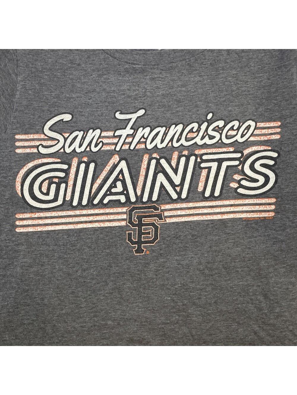 MLB San Francisco Giants Genuine Merchandise Gray T-shirt Sz S Baseball